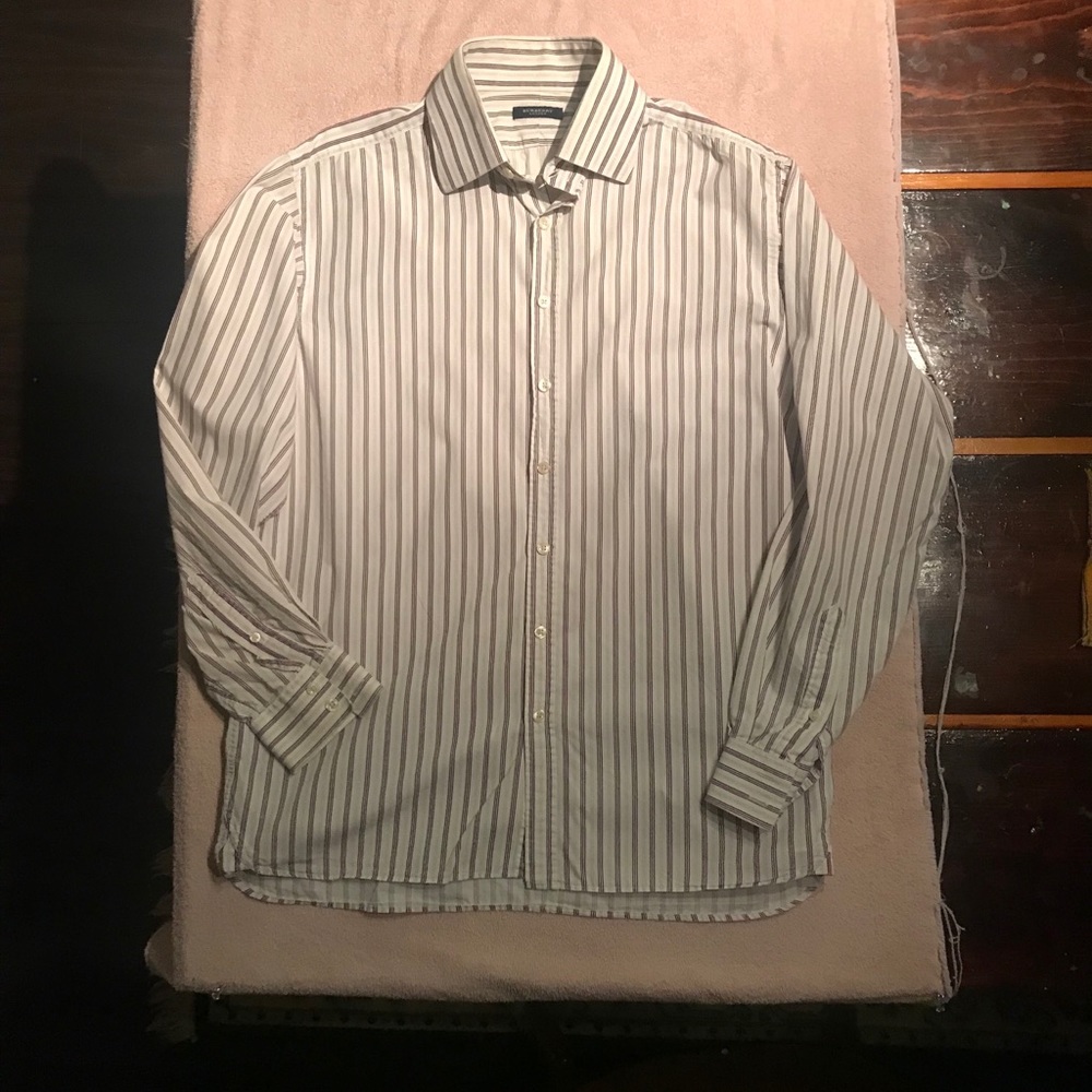Men’s Burberry Button Down.
